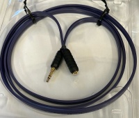 WireWorld Pulse Mini Jack Interconnect 3.5mm Male To 3.5mm Female 1.0m - NEW OLD STOCK